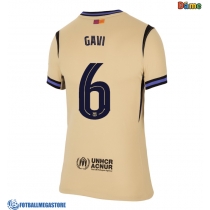 Fotballdrakt Dame Barcelona Paez Gavi #6 Bortedrakt 2025-26 Kortermet